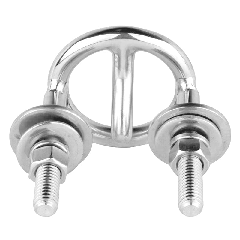 Boat Stainless Steel Bracket Transom Mount Water Ski Tow Rope Hook for Yacht Accessories