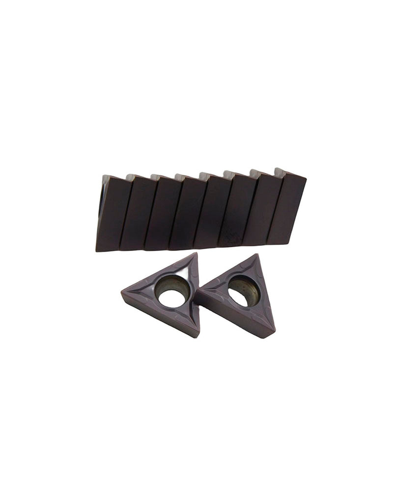 10PCS TCMT32.51 TCMT16T304 Hard Alloy Blade Processing Steel Parts, Stainless Steel, High Temperature Alloy 10pcs TCMT32.51 TCMT16T304 grey