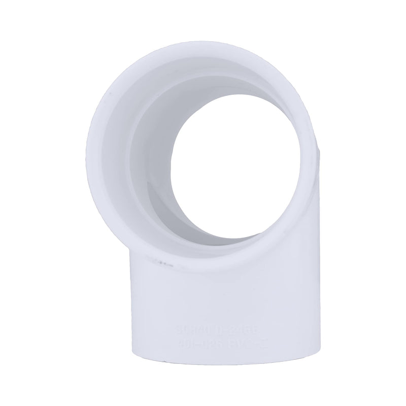 CHARLOTTE PIPE 2 1/2 SCH 40 TEE SXSXS PRESSURE (1 Unit Piece) 2 1/2 Inch ( EACH qty: 1 ) White