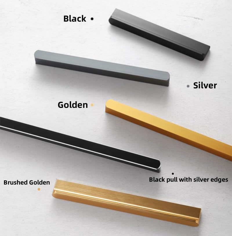 5 Pack Grey Cabinet Pulls - Kitchen Hardware Handles for Dresser Drawers -T Shape Cabinet Hardware (31.5 inch,Grey) 31.5 inch Gray