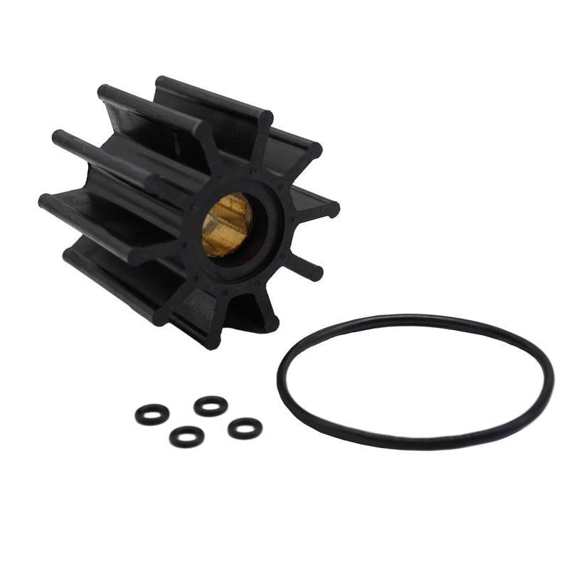RP061022 Inboard Raw Sea Water Pump Impeller Kit for Pleasurecraft 5.0-8.1L | Compatible with Crusader PCM GM 5.0L 5.7L 6.0L 8.1L Engine Models with Serpentine belt Replacement Sierra 18-8926