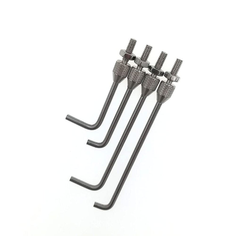 SUXING L Type Contact Points for Dial Indicators M2.5 Thread Shank(A Set)