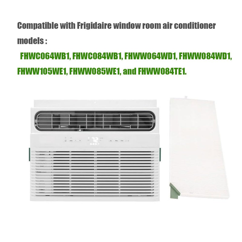 3Pack FRPARAC10 Filters Compatible with Frigidaire PureAirRAC-10 Premium Air Conditioner Filter Replacement for Window ACs