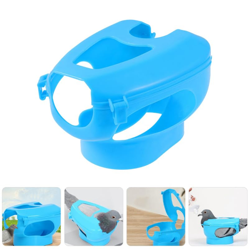 BESTonZON 2pcs Pigeon Injection Holder Feeding Stand for Easy Medicine Application Fixed Mount for Pigeons for Pet Bird Care