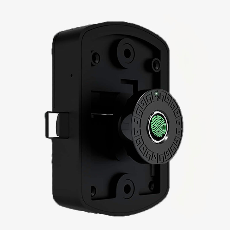 Fingerprint Cabinet Lock for Wooden Furniture,Keyless Hidden Lock for Cabinet Mailbox File Sauna Drawer School Lockers DIY 1