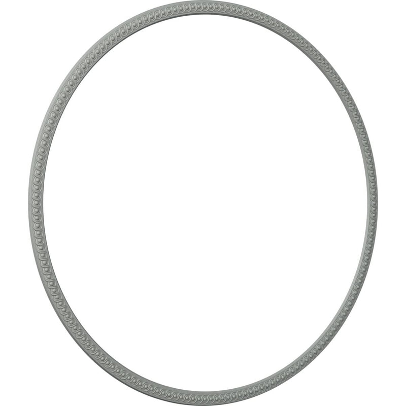 63 1/2"OD x 59"ID x 2 1/4"W x 3/4"P Hillsborough Running Coin Ceiling Ring Kit