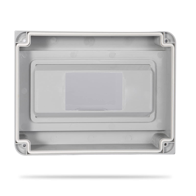 8 Way Circuit Breaker MCB Distribution Protection Box with DIN Rail, IP65 Waterproof,for Indoor and Outdoor 8Way | 200x155x92 MM HT