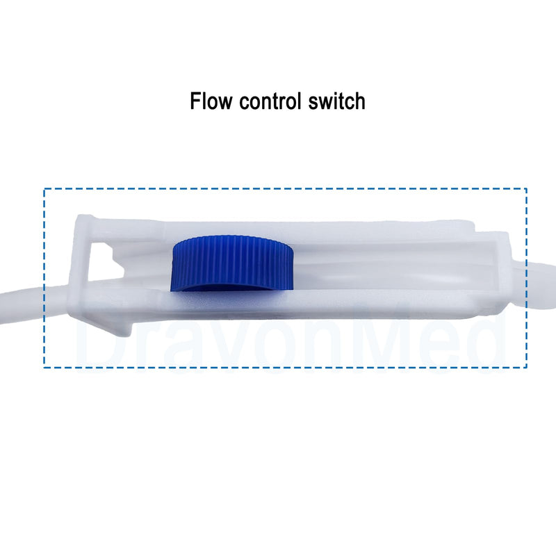 30pcs IV Extension Set, IV Tubing,60’’,Sterile Individual Packaging for Lab and Veterinary (Screw Mouth) 30pcs