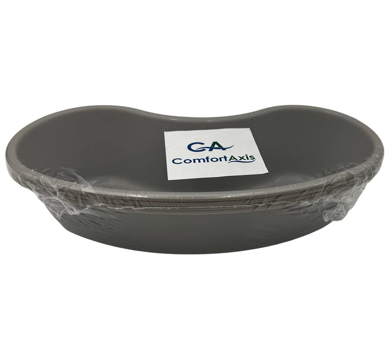 Graduated 700 cc Kidney Shaped Grey Emesis Basin (Pack of 4)