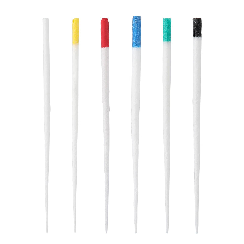 JMU Absorbent Paper Points .04 Taper #15-40 Assorted, Spill-Proof Box, 100pcs/Pack