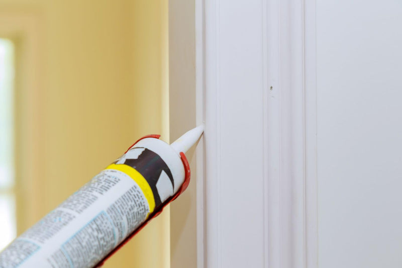 Rocky Mountain Goods All Purpose Painters Caulk White 10.1 oz - Acrylic Latex Caulk is Paintable Caulk for Both Latex/Oil Based Paint - Tight Waterproof Seal for Windows and Doors (1) 1