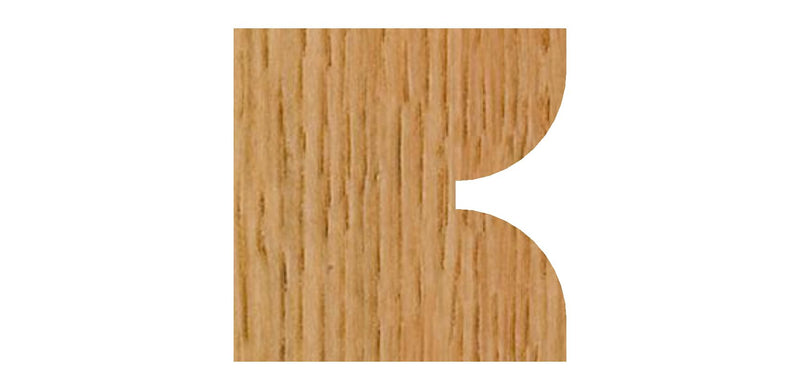 Whiteside 3194 Full Bead Router Bit: 1/4 Inch Radius, 1-1/8 Inch Large Diameter, 5/8 Inch Cutting Length, 1/4 Inch Shank, 2-1/2 Inch Overall Length, B6 & B7 Bearing