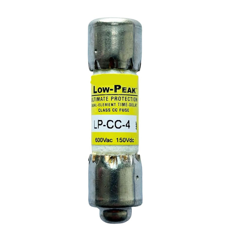 10-Pack New LP-CC-4 LP-CC-4A LP-CC 4A 600Vac Time Delay Fuse,LP-CC-4A Current Limiting Class CC Rejection Cartridge Fuses