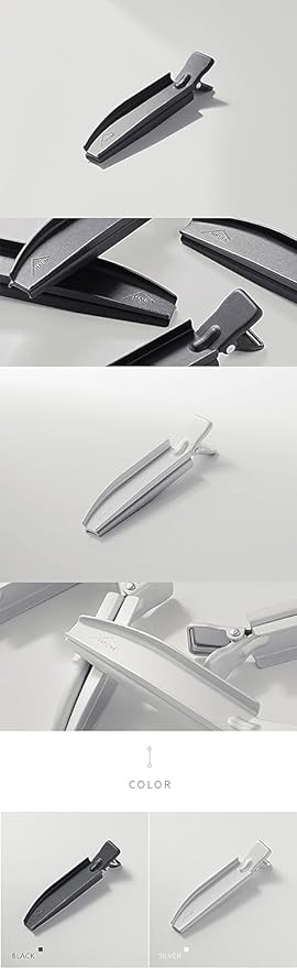 [HAUM] Haum Root Volume Clip Tweezers [1+1] Black (2 Pieces) - NewNest Australia