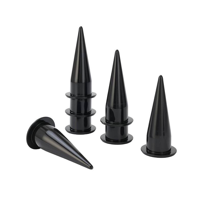 Cone Nozzles Sausage Caulk Gun Nozzle Caulking Nozzle Replacement Durable Sausage Caulking Tips 17pcs