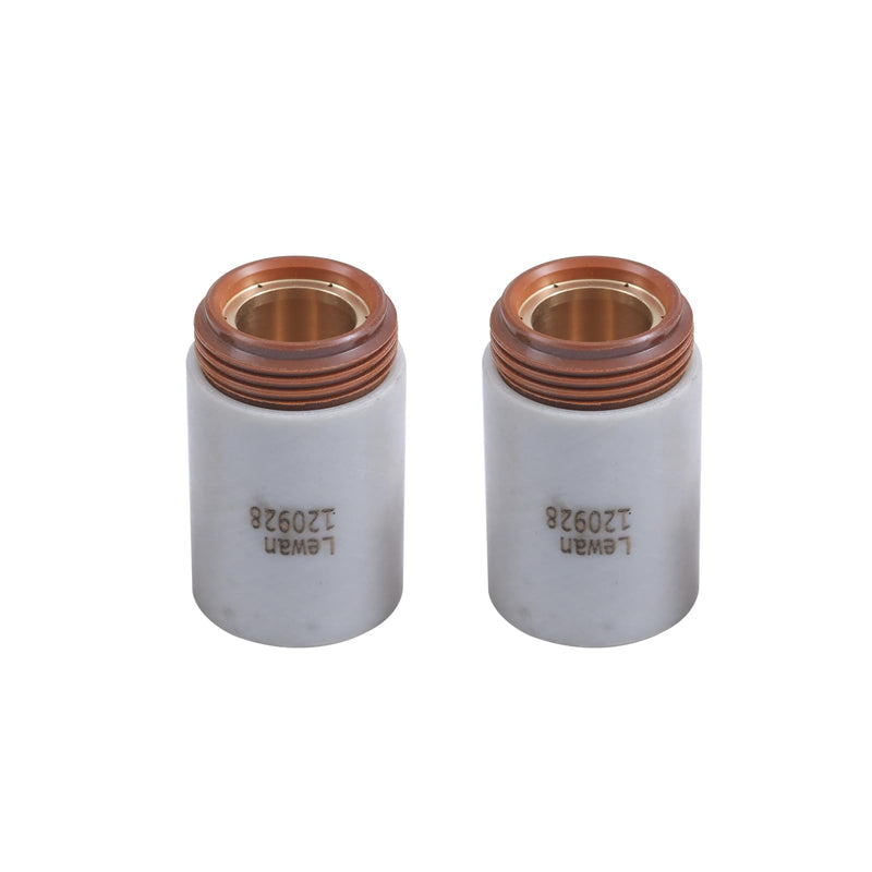 Lewan 2Pcs 120925 Swirl Ring & 1Pc 120928 Retaining Cap fit PMX 1000 1250 1650 RT60 RT80 80A Plasma Cutting Consumable 120925-120928