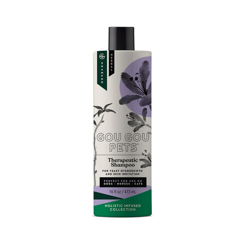 Holistic Natural Anti-Fungal Shampoo for Dogs, Cats & Horses: Veterinarian Recommended: Relieve Itching & Flaking Skin Caused by Fungal Infections & Skin Conditions - Made in USA - 16 oz Anti-Fungal Citrus Fruity - PawsPlanet Australia
