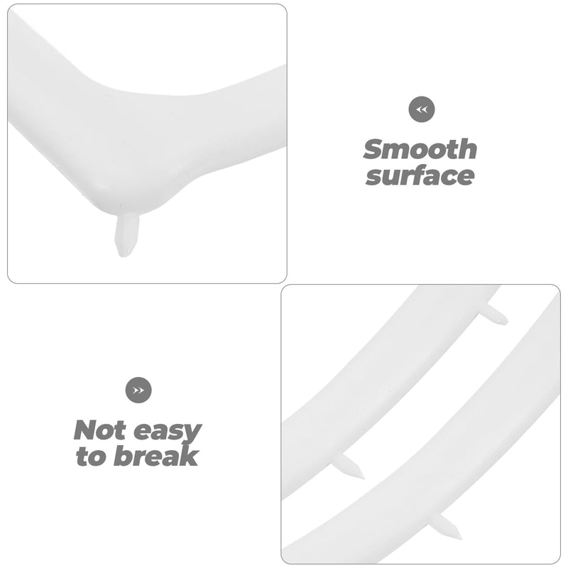 Artibetter 10pcs Dental Rubber Dam Frame Holder Instrument Disposable Rubber