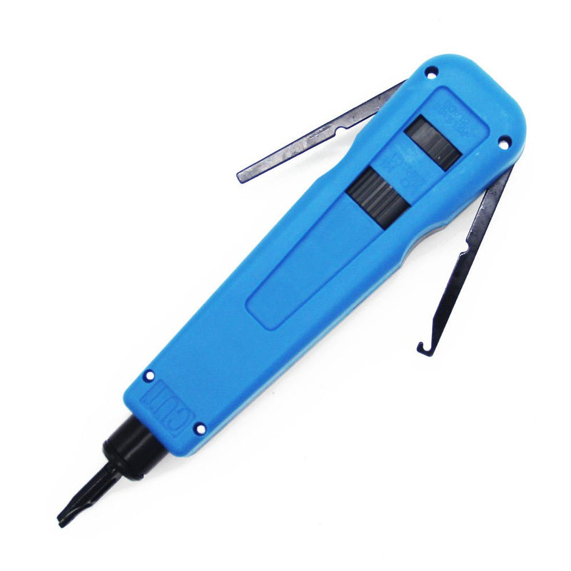Punch Down Impact Tool with 110 and 66 Blades, Network Wire Cable Cat6/Cat5e Telephone Impact Terminal Insertion Tools