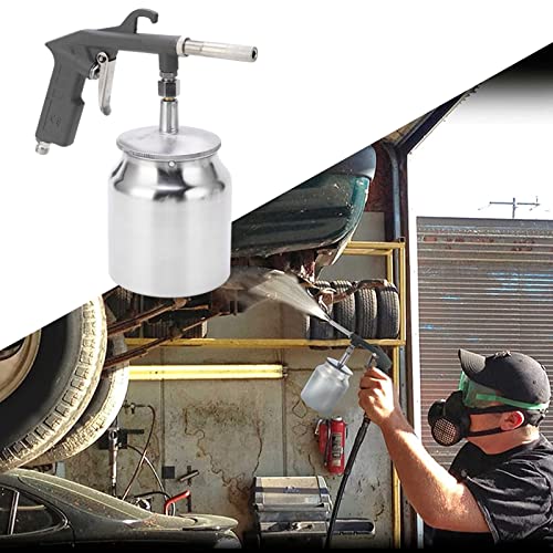 Sand Blaster,Sand Blasters,Sandblaster,Handheld Sandblaster Aluminium Alloy Air Sand Blaster Gun Set Spray Gun Blasting Machine with 750CC Pot