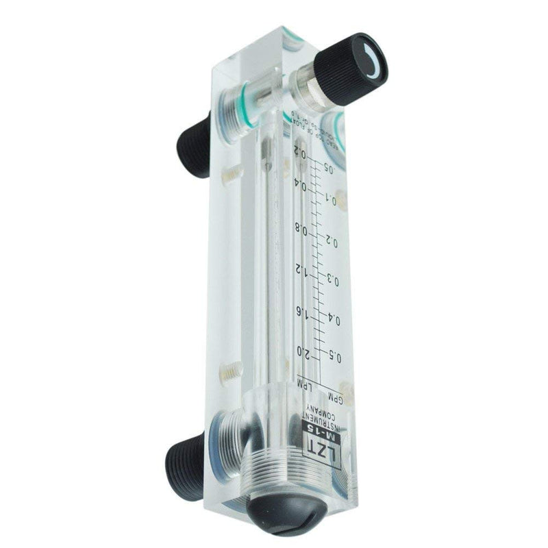 0.05-0.5GPM 0.2-2LMP Tubig Liquid Daloy ng Metro Flowmeter 1/2 PT Thread
