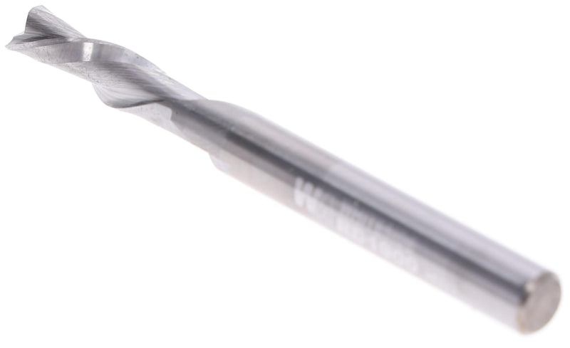 Whiteside RD1900 Spiral Downcut Straight Router Bit: 7/32 Inch Cutting Diameter, 1/4 Inch Shank, 3/4 Inch Cutting Length