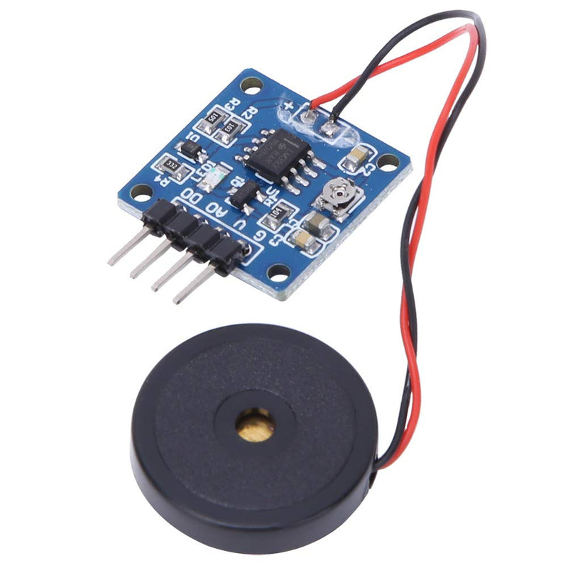 2PCS Piezoelectric Vibration Tapping Sensor Module Vibration Switch Module 5.0V DC AD DO