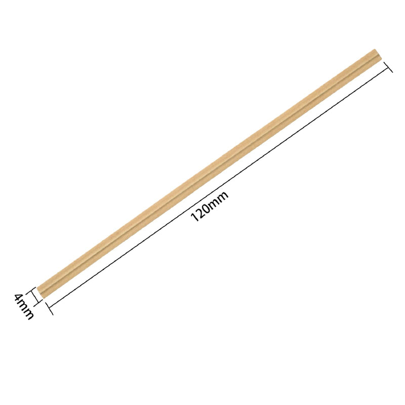 1000 Pcs 5" Kraft Paper Twist Ties, Plant Ties Cable Ties Reusable Bread Ties for Party Cello Candy Coffee Treat Bags Cake Pops