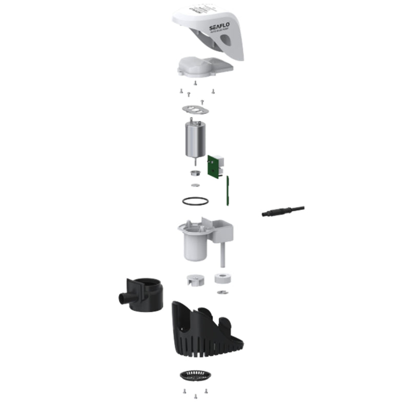 SEAFLO 24V Automatic 750GPH Submersible Bilge Water Pump with Magnetic Float Switch 4 Year Warranty