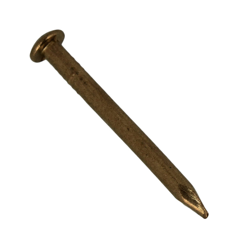 200 Pcs Antique Round Head Brass Copper Screw Nail Miniature Nails for Furniture Hinges Boxes Craft Projects 2.8x18mm