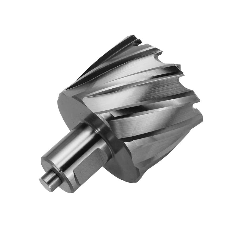 Annular Cutter JESTUOUS 1-7/8 * 1 Inch Cutting Diameter 3/4 Weldon Shank 1 Cutting Depth with Pilot Pin Slugger Bits HSS Kit for Magnetic Drill Press,1 Piece