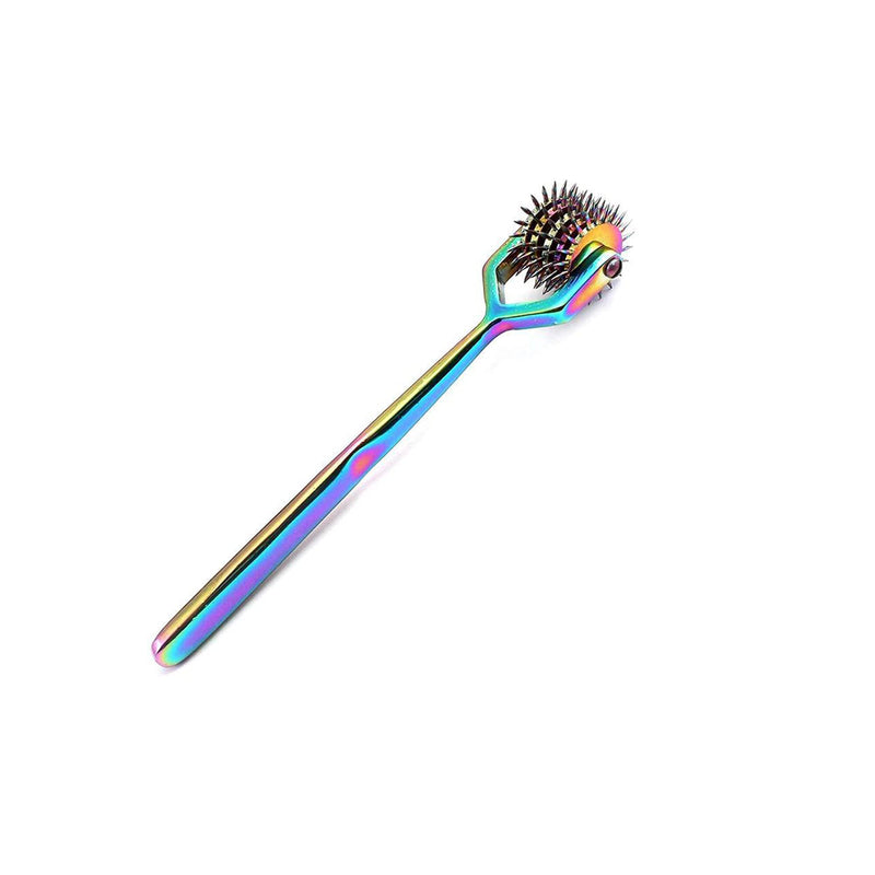 Wartenberg Neuro Pinwheel Stainless Steel 5 Head Diagnostic Instrument Pin Wheel - Multi Color Rainbow
