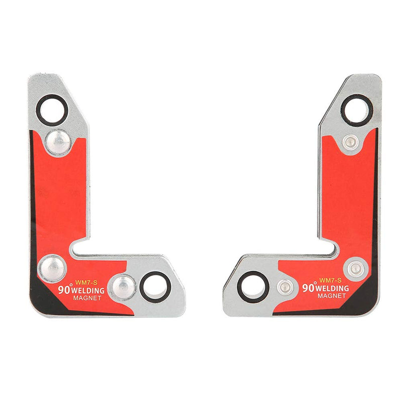 Fireball Set 2Pcs Inside Outside Magnet Welding Clamp Magnetic Holder Fixer Welder Tool 30 60 90 Degree