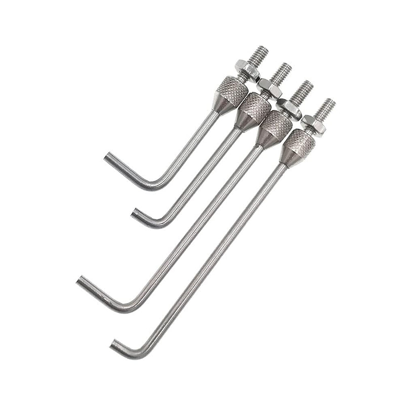 SUXING L Type Contact Points for Dial Indicators M2.5 Thread Shank(A Set)