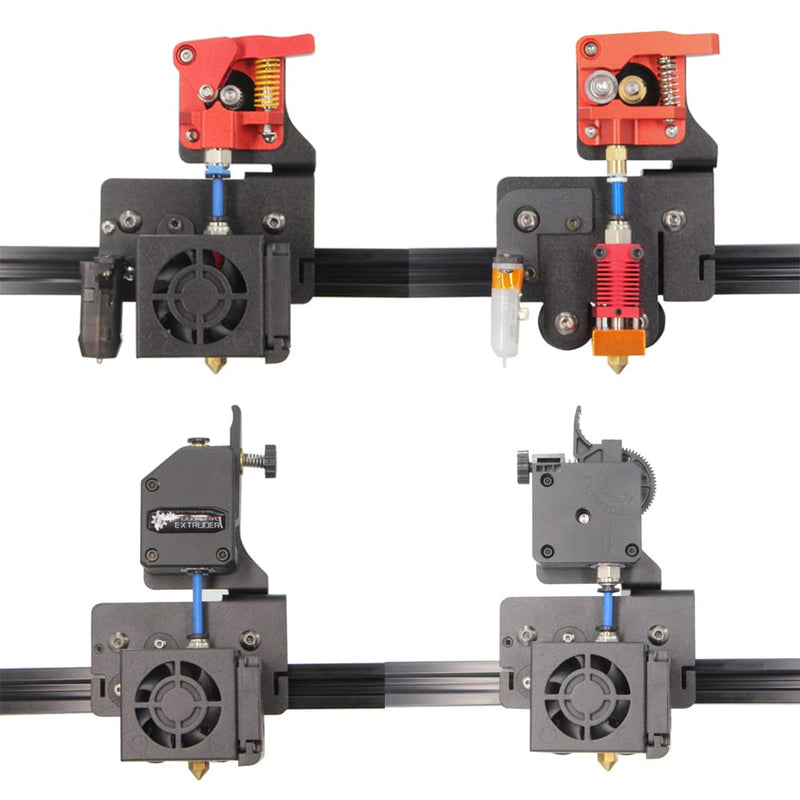Upgrade Direct Drive Support Aluminum Plate with Pulleys with Single Gear Extruder with Stepper Motor Kit for Ender 5 Series (Single Gear Extruder+Motor Kit) Single Gear Extruder+Motor Kit