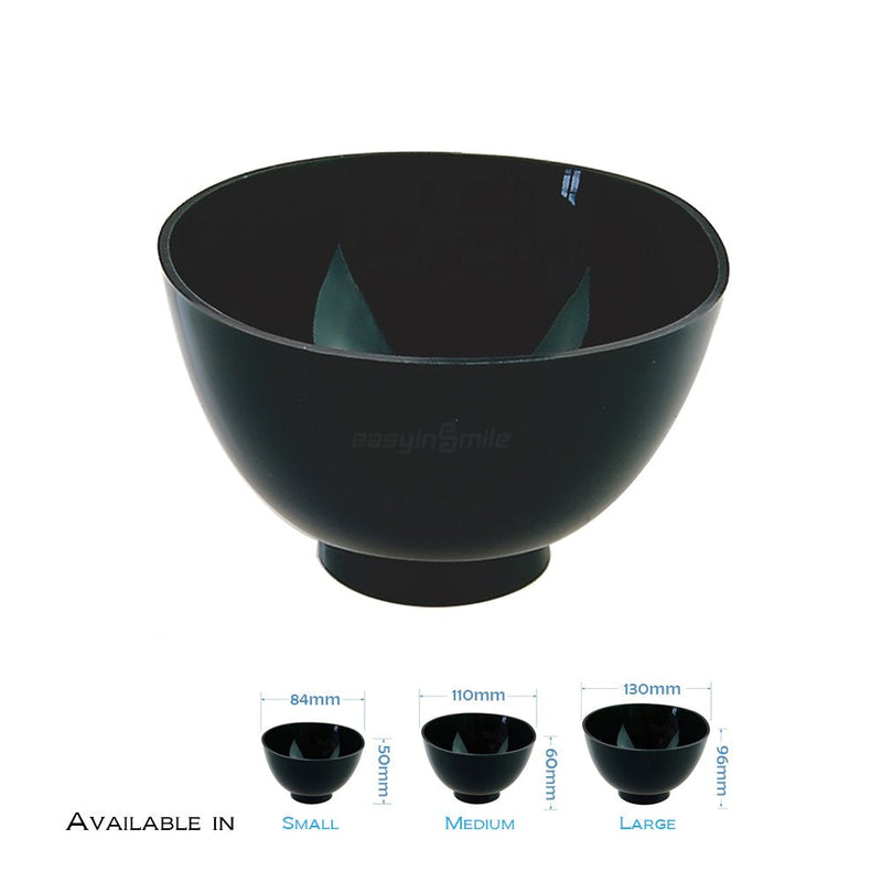 Dental Mixing Bowl for Spatula, Silicone Mixing Bowl for Mask, Hair Color Cream Easy to Clean (L) Large