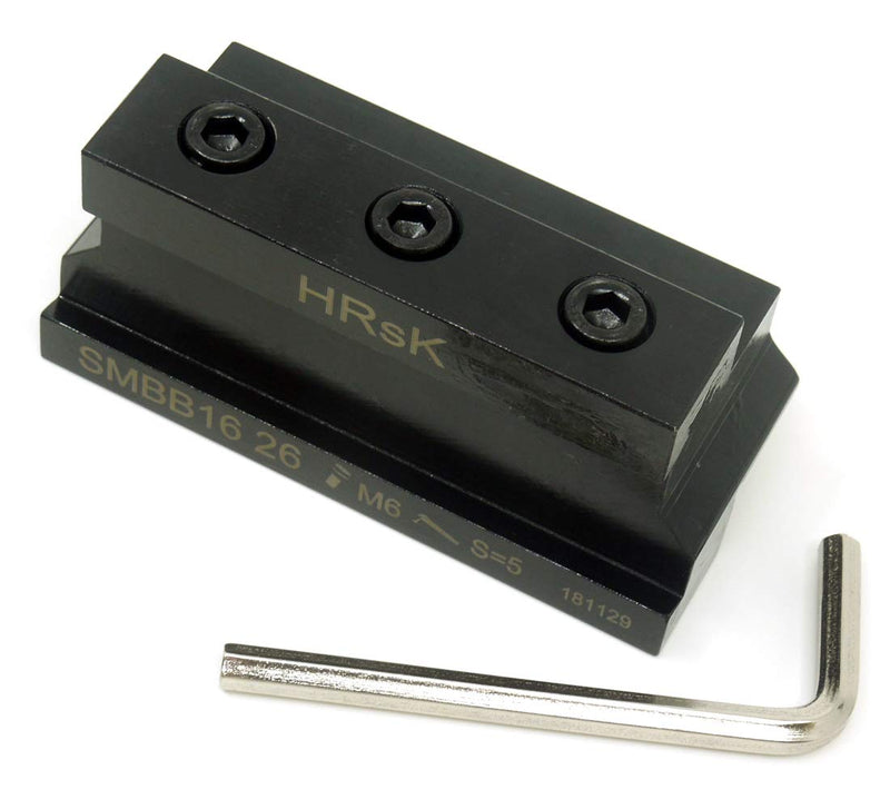 SMBB1626 Cut-Off Tool Holder Plate Base Block for SPB226/326/426/526 Parting Blade