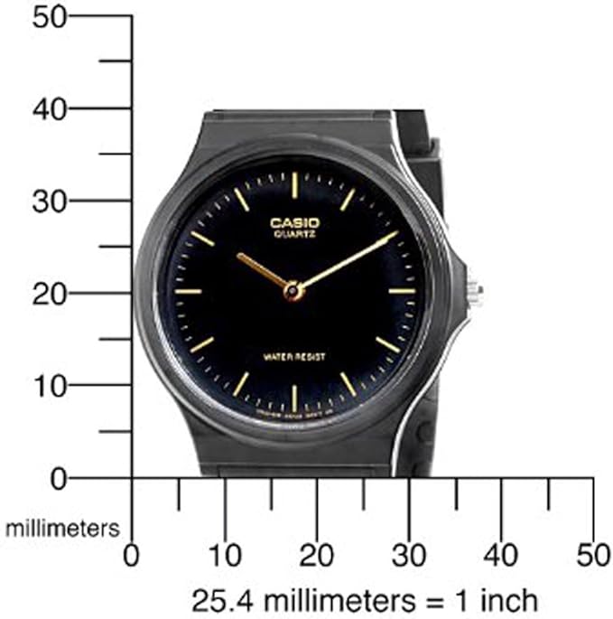 Casio Men's MQ24-1E Black Resin Watch - NewNest Australia