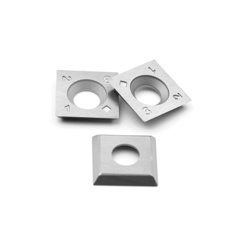 15mm Square Straight Carbide Inserts for Woodturning, 15×15×2.5mm Replacement Cutter Knives for Woodworking Fits Spiral, Helical Planer Cutter, Head Wood, Lathe, Turning Tools, Ci1, 10pcs 10