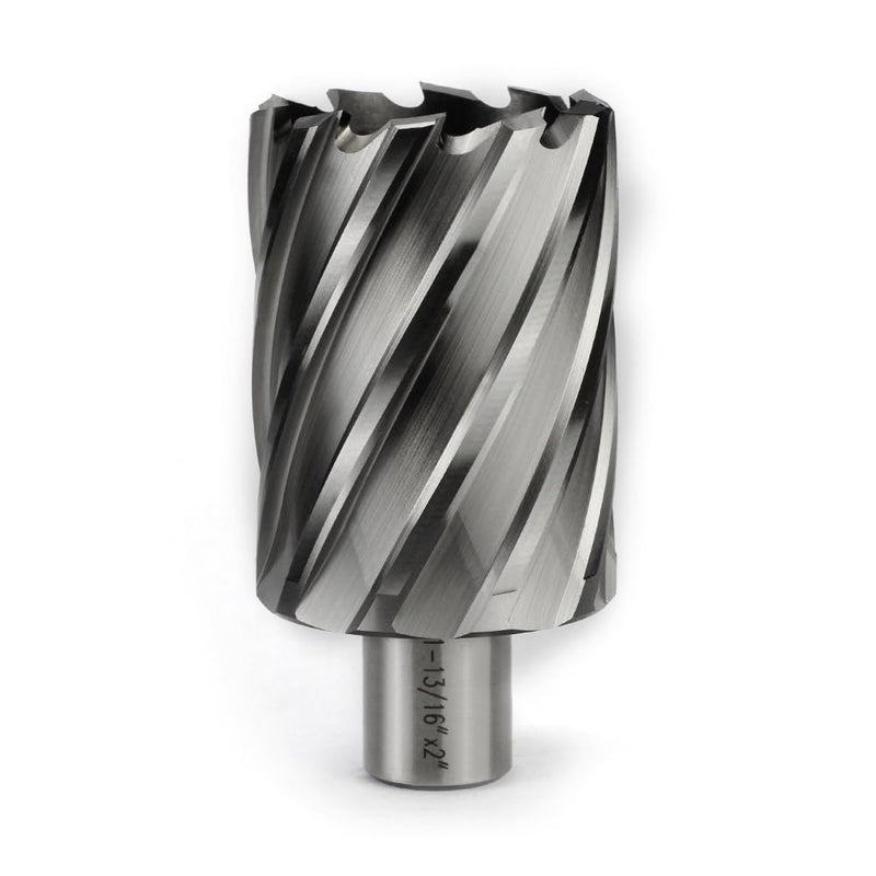 Annular Cutter 3/4 Inch Weldon Shank 1-13/16 Cutting Diameter 2 Cutting Depth Slugger Bits HSS Kit for Magnetic Drill Press