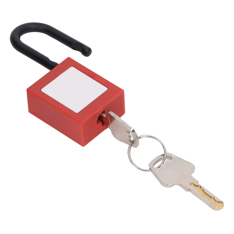 Circuit Breaker Lockout Red Electrical Box Circuit Breaker Lockout Kit, Tagout Breaker Box Lock Circuit Breaker Switch Lock Device with Padlock High Strength Nylon and Aluminium - NewNest Australia