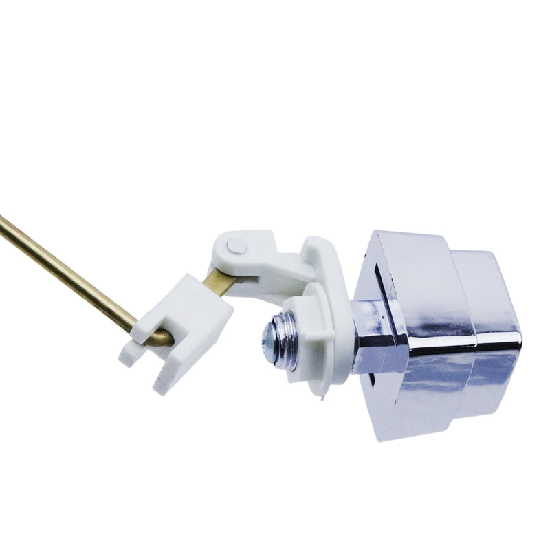 Semetall Toilet Flush Handle Side Mount Trip Lever Brass,Set of 2 | Push Button Tank Handle Replacement Fit 1.6×1.6cm