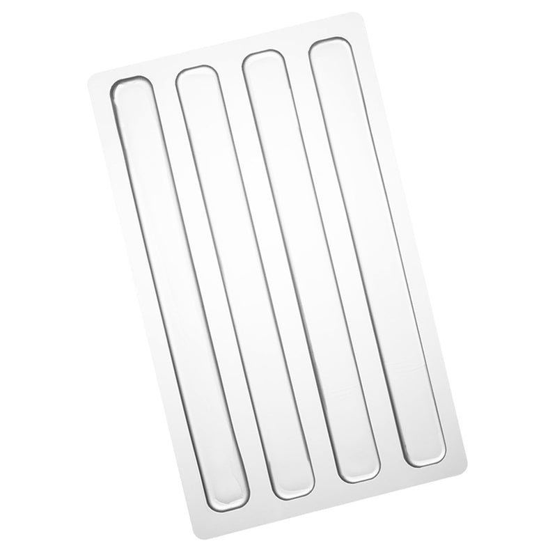Cabinet Door Bumper, Glass Table Top Anti Slip Pads, Self Adhesive Bumpers Stripes Anti Collision Transparent Cabinet Door Bumper for Door Handles Refrigerator Doors
