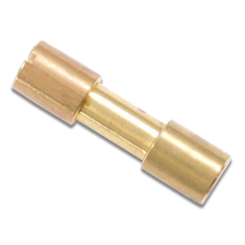 Corby Bolt Fasteners (10 Pack) with Step Drill for DIY Handles & Knife Handle Repair - USA Size (0.250 x 0.186 x 1.0 Inch) - (Brass) - for Full Tang Fixed Blades Corby Bolt (0.250 x 0.187 x 1.0 Inch) (10 Pack)(Brass) + (1)(Step Drill)