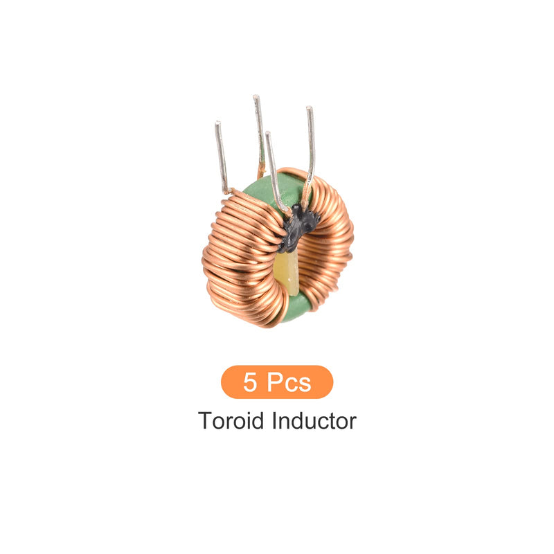 Toroid Core Inductance Common-Mode Coil Copper Wired, [for DIY] - 6mH 5A / 5 Pcs
