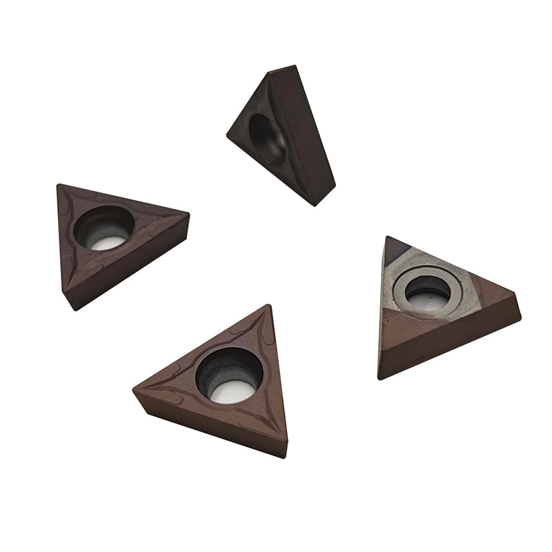 20PCS TCMT16T308(TCMT32.52) Carbide Turning Inserts for CNC Lathe Cutting Tools，Turning Inserts Cutting Tools for Steel Parts and Stainless Steel for Metal Cutting Cutter bar 20PCS TCMT16T308 bronze