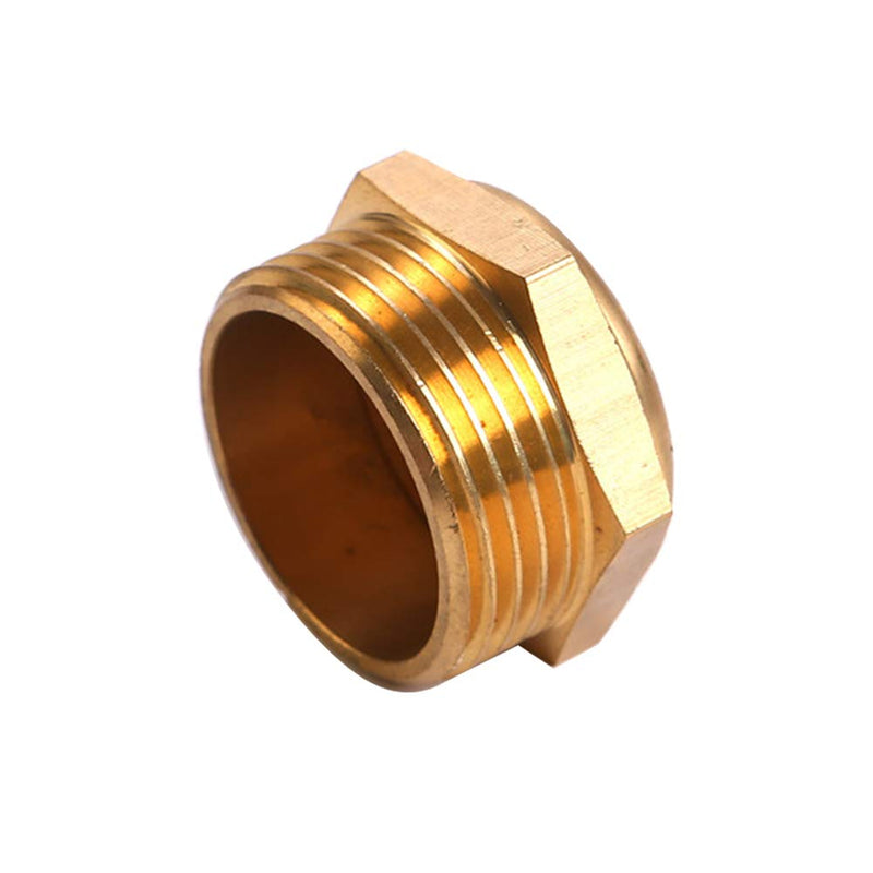 Beduan Sintered Bronze Pneumatic Exhaust Muffler, 1/8" NPT Male Air Silencer Fitting (Pack of 3) 1/8" NPT (3 pcs)