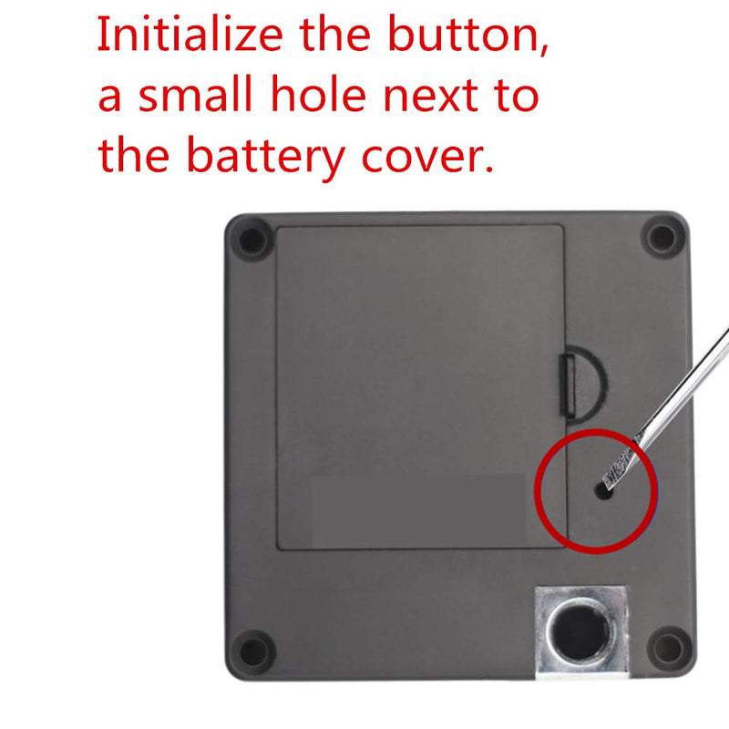NFC Supported RFID DIY Hidden Cabinet Locker & Drawer Lock - Punch-Free Electronic Sensor Lock Yellow
