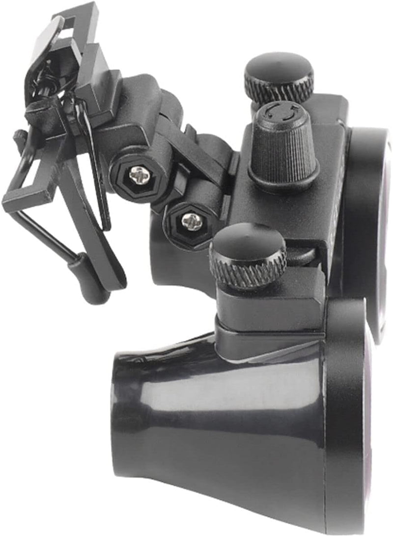 EustomA 2.5X/3.5X Binocular Loupes Glasses Magnifier Clip on Style DY-101 (2.5X)
