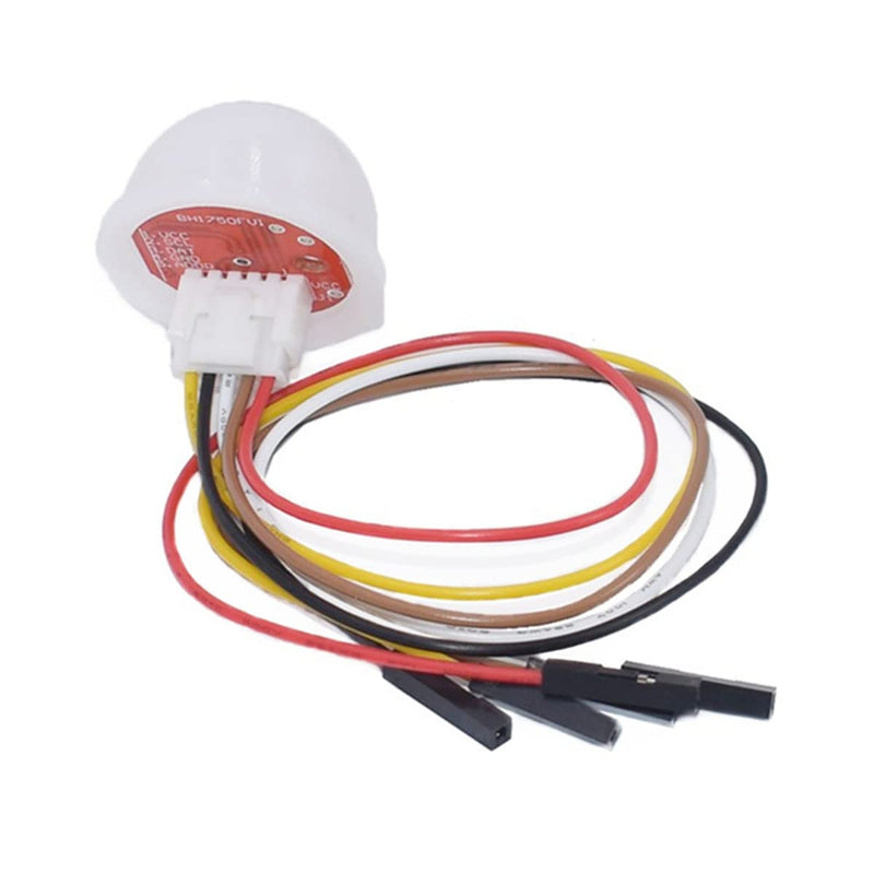 HiLetgo 2pcs BH1750 BH1750FVI Digital Light Illumination Sensor Light Intensity Sensor Module Light Intensity Ball for Arduino DC 5V